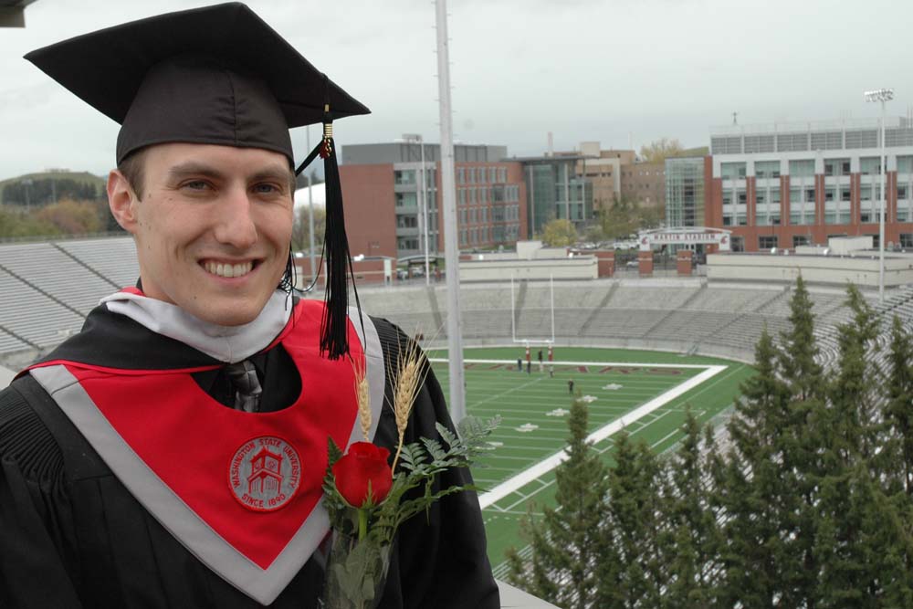 May 8, 2010 - Adam Graduates With Master's In Sports Mgt