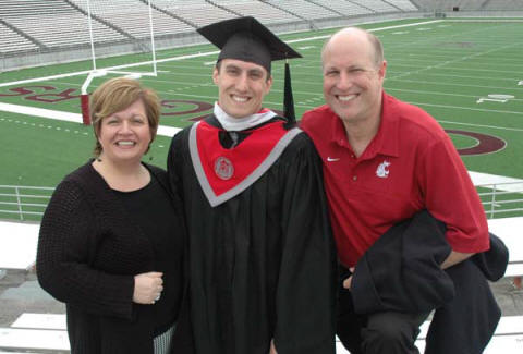 Adam, Robin & Larry; Graduation 2010