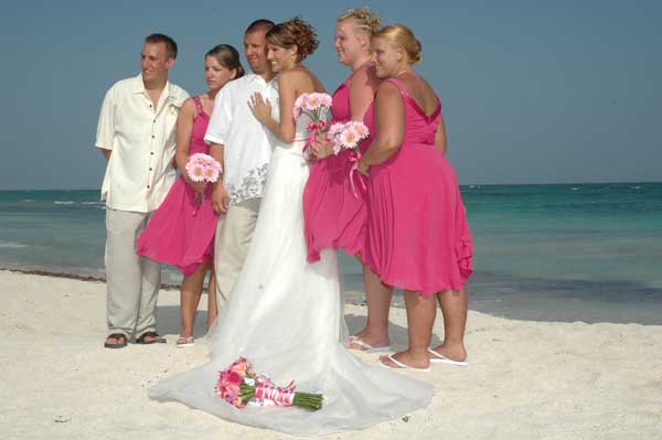 Mexico Beach Wedding