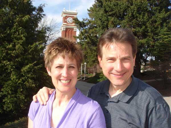 Linda & Paul, April 2008