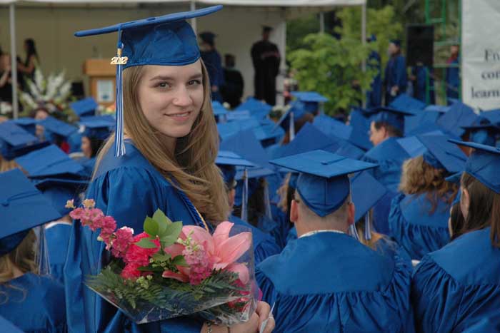 Tiffany at Graduation, June 2012