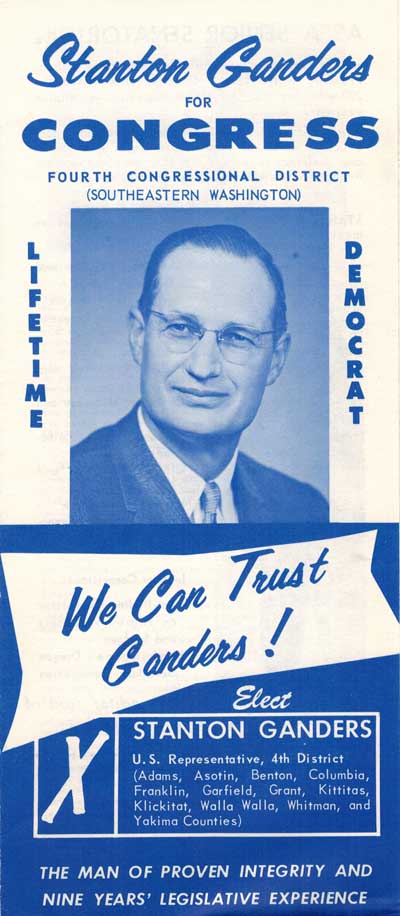 Page One, 1958 Campaign Brochure