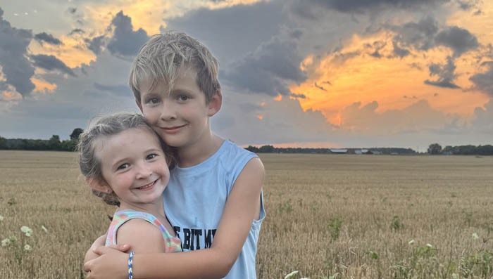 Hunter and Harper