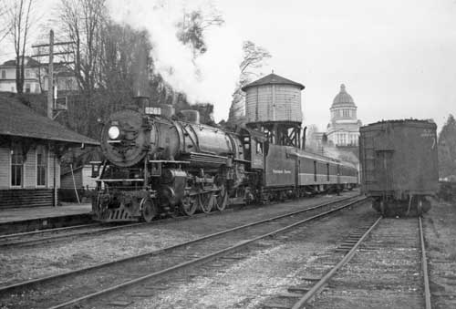 Olympia NP Station With Capitol